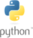 Python programming language logo